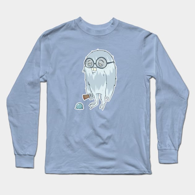 Sad Yeti Long Sleeve T-Shirt by futiledesigncompany